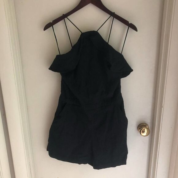ABERCROMBIE 8T Ruffle Top Romper - Picture 1 of 3